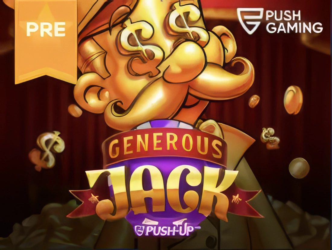 Logo slotu Generous Jack