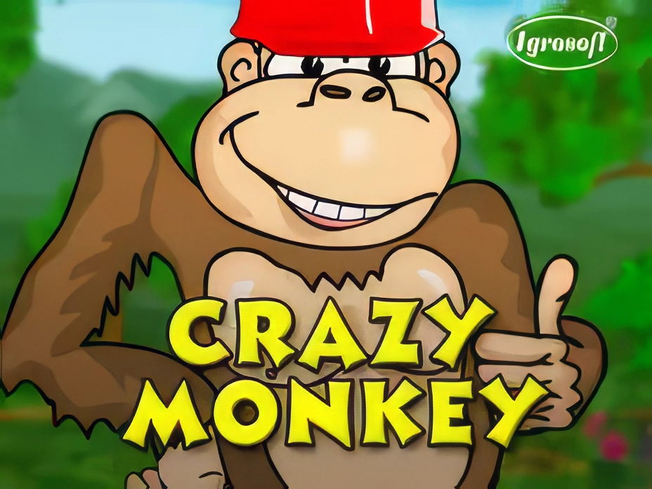 Logo slotu Crazy Monkey